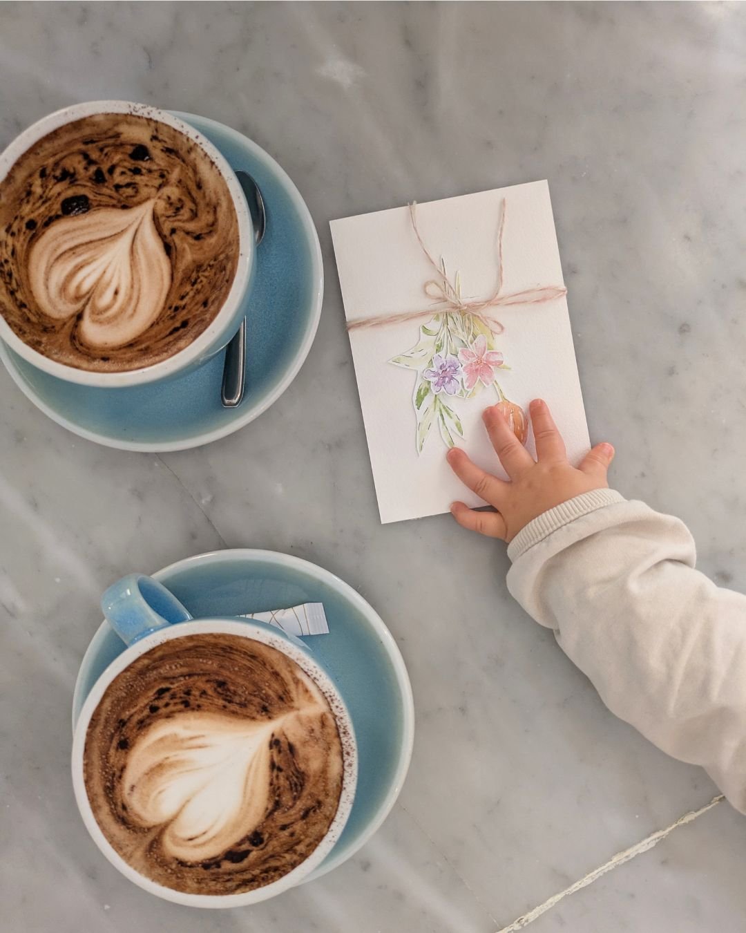 Aquarelle colorée et unique – En Plein Cœur Créations