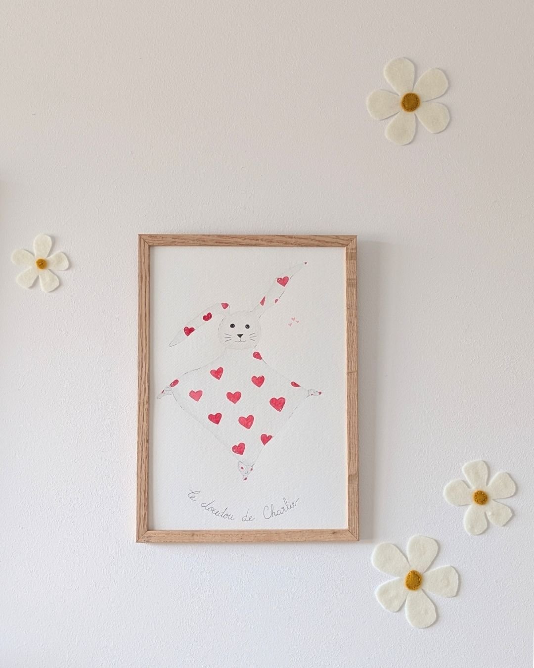 Aquarelle colorée et unique – En Plein Cœur Créations