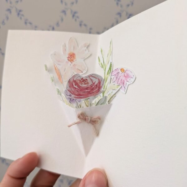 Aquarelle colorée et unique – En Plein Cœur Créations