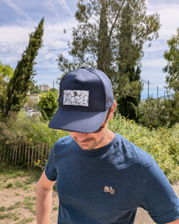 Casquette Broderie personnalisée faite main par En Plein Cœur Créations