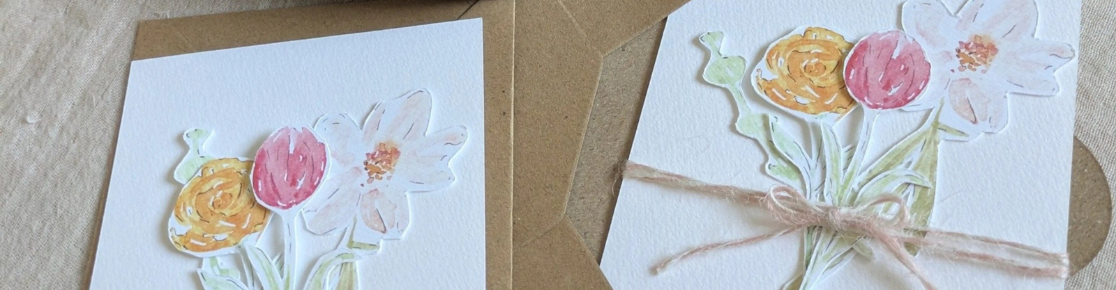 Aquarelle colorée et unique – En Plein Cœur Créations