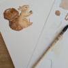 Affiche Abécédaire personnalisée - aquarelle