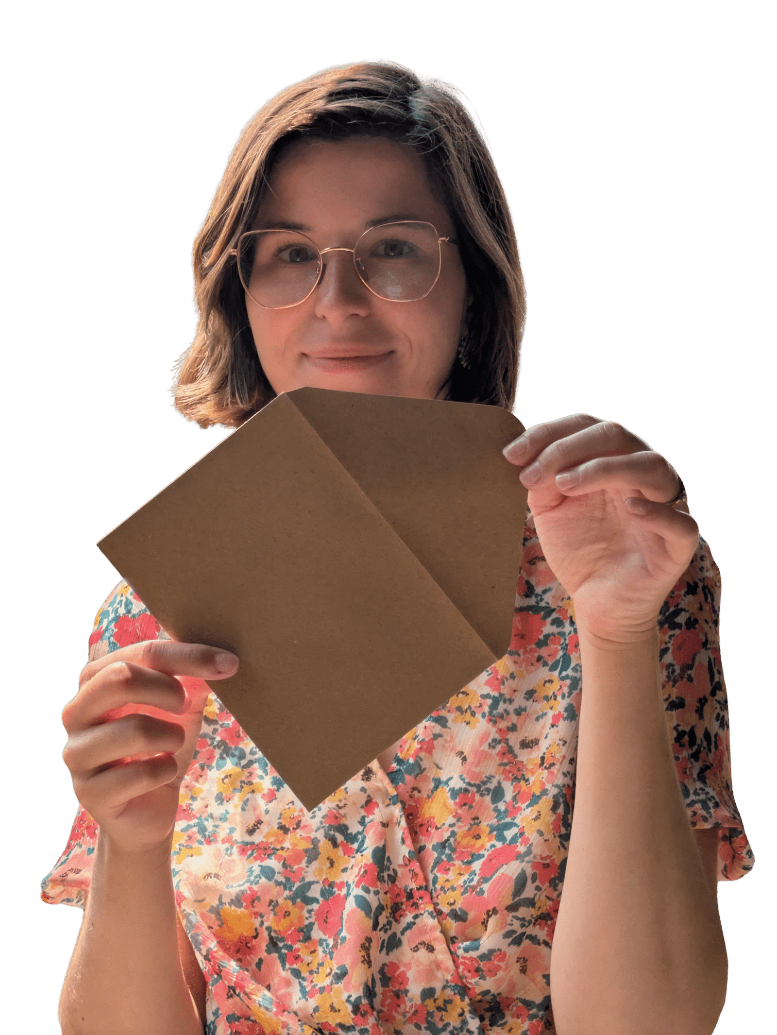 Claire, fondatrice d’En Plein Cœur Créations, artisan passionnée de broderie et d’aquarelles faites main