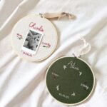Broderie personnalisée faite main par En Plein Cœur Créations