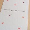 Cartes amour - édition limitée Saint Valentin
