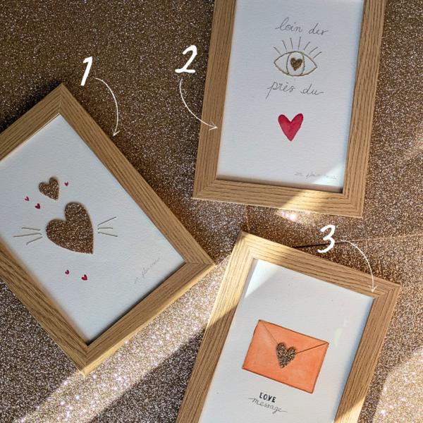 Amour brodé - édition limitée Saint Valentin