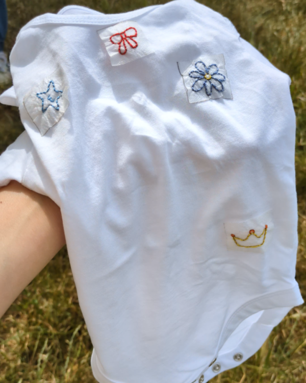 Kit baby shower - broderie