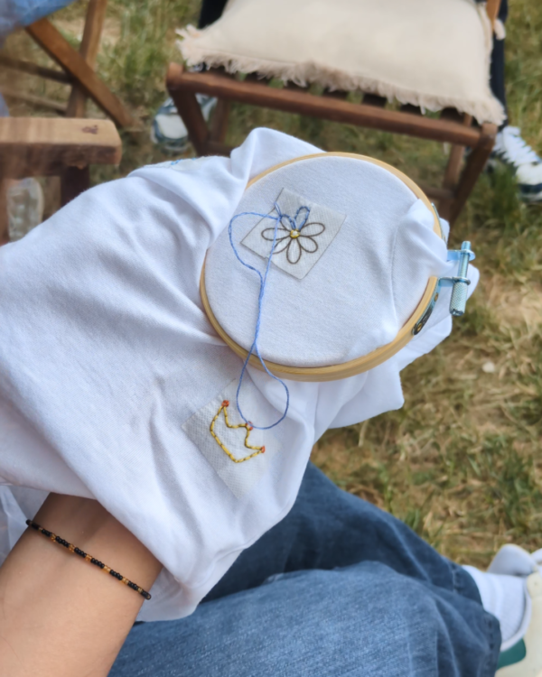 Kit baby shower - broderie